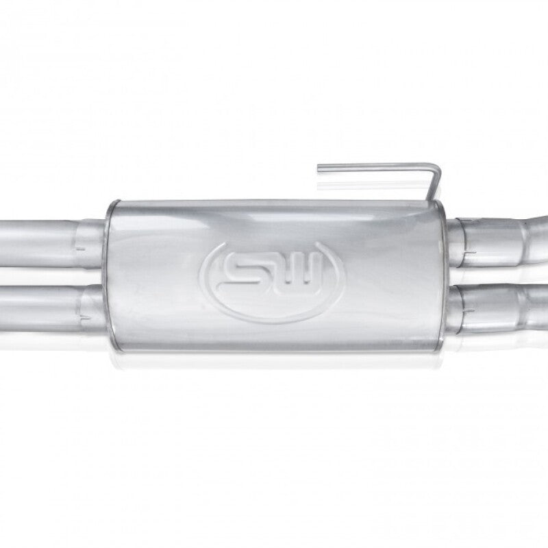 Stainless Works FTR17CBDP Stainless Works 2017+ Ford Raptor 3.5L 3in Catback Factory Connect Dump Exit - FTR17CBDP