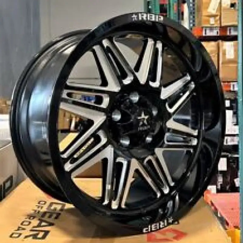 50R-1790-97-12M Rbp-Pilot Cobra 17X9 Black 129Mm - Wheel