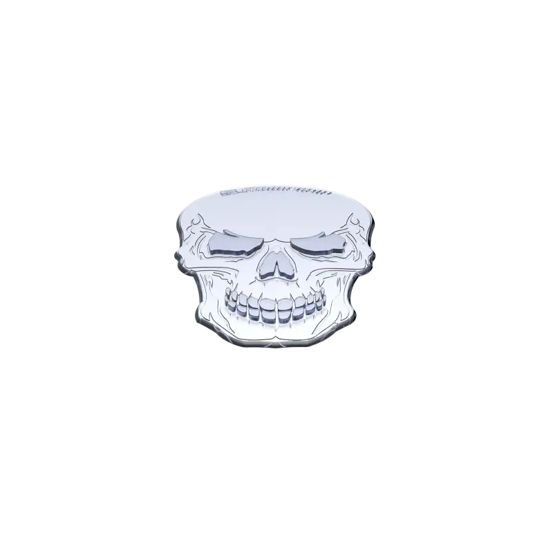 51-02-1001C Tank Pad Skull Clear - Universal
