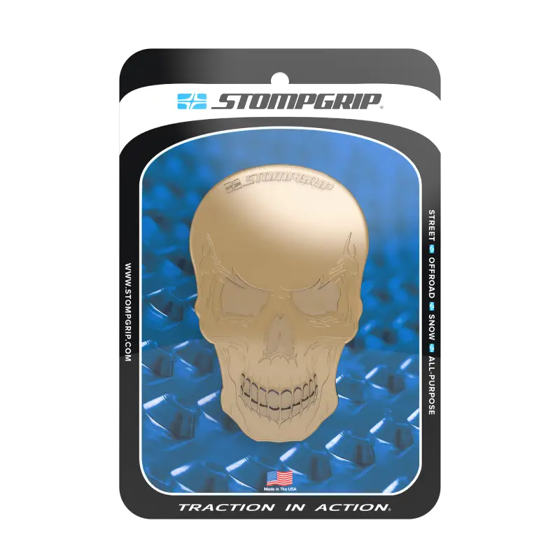 51-02-1001C Tank Pad Skull Clear - Universal