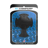 51-03-1010B Tank Pad Celtic CroSS Clear/Black - Universal