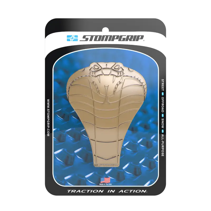 51-04-3001C Tank Pad Cobra Clear/White - Universal