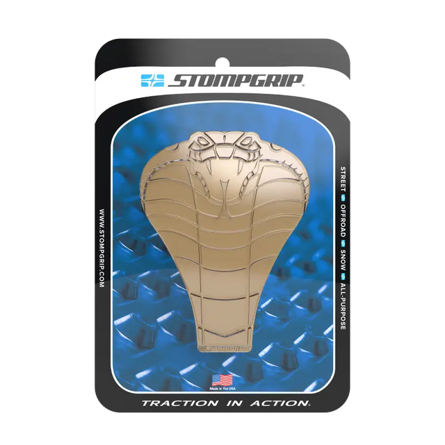 51-04-3001C Tank Pad Cobra Clear/White - Universal
