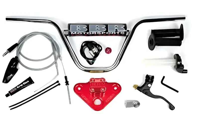 510-HXR-5041 H Bar/Triple Clamp Kit Red