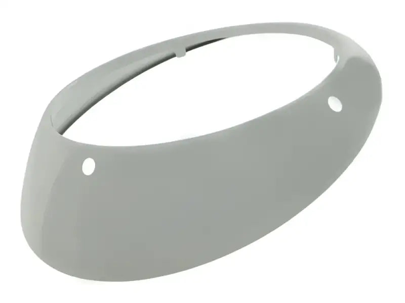 Gray oval headlight bezel for Hose End 510490 Speedfx -4AN fitting replacement