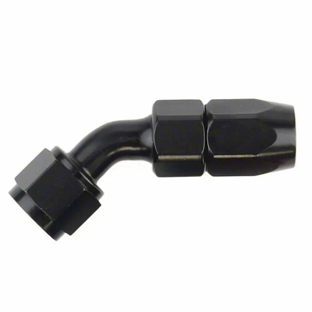 510845BK Speedfx -8An X 45 Blk Hose End - Fittings and Plugs
