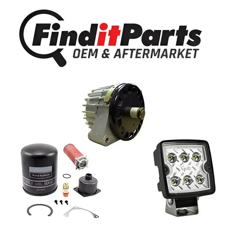 Assorted auto parts including 510880 Speedfx -8AN X 180 R/B Hose End for cars