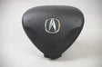 Black Acura steering wheel airbag with 510890BK Speedfx -8AN X 90 blk hose end