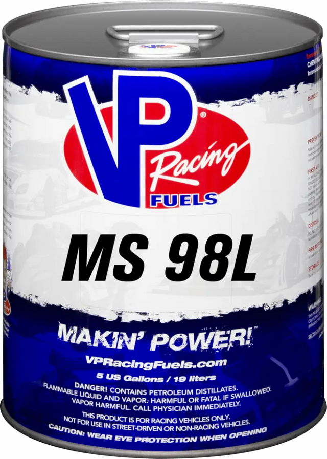 5122 Vp Racing Ms 98L Vp Fuel 5 Gal Pail - RV and Auto Parts