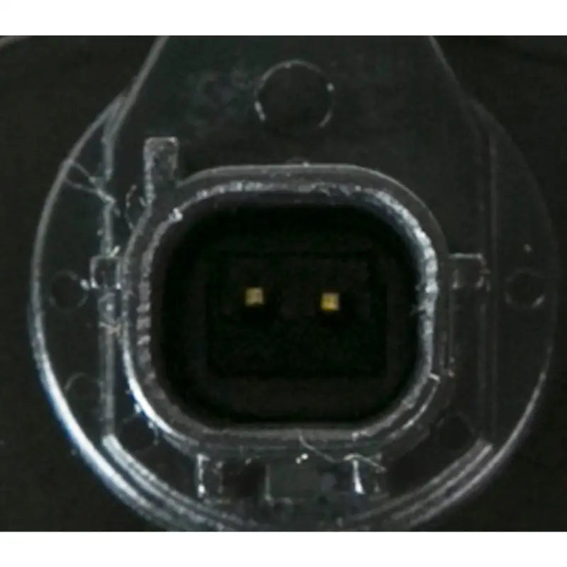 Black electrical connector with two pins for Moog hub assembly replacement