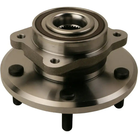 Automotive hub assembly for 513286 Moog Hub Assembly showing a Moog hub assembly part