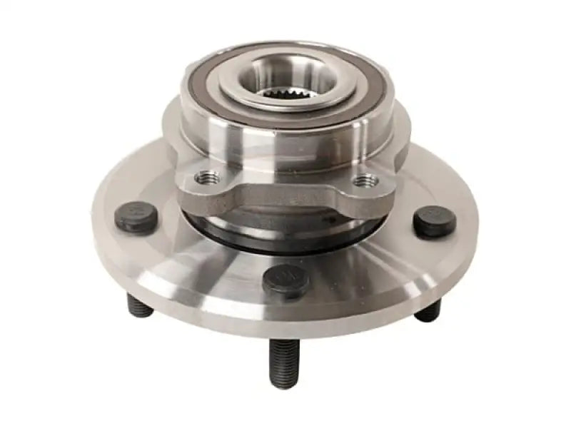 Automotive hub assembly for 513286 Moog Hub Assembly showing durable Moog hub design