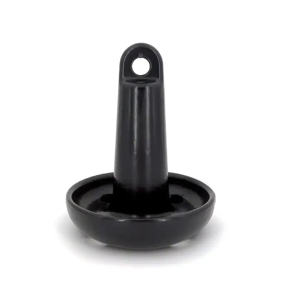 515-E-UPC Greenfield 15 Lb. Mushroom Anchor - Black, durable and reliable boating accessory.
