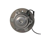 Automotive Moog hub assembly with sensor for reliable wheel hub replacement