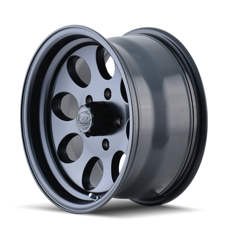 ION Wheels 171-7981MB ION Type 171 17x9 / 8x165.1 BP / 0mm Offset / 130.8mm Hub Matte Black Wheel