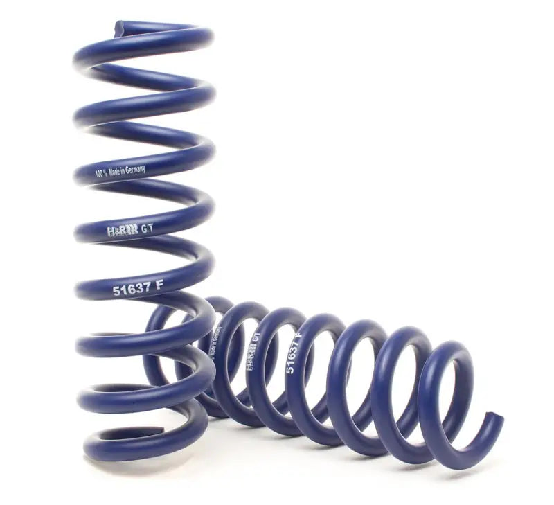 Blue coil springs for H R Sport Spring, perfect for your sport spring upgrade