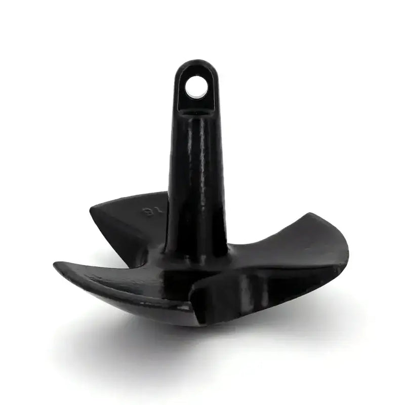 518-E-UPC Greenfield 18 Lb. River Anchor - Black, heavy-duty design