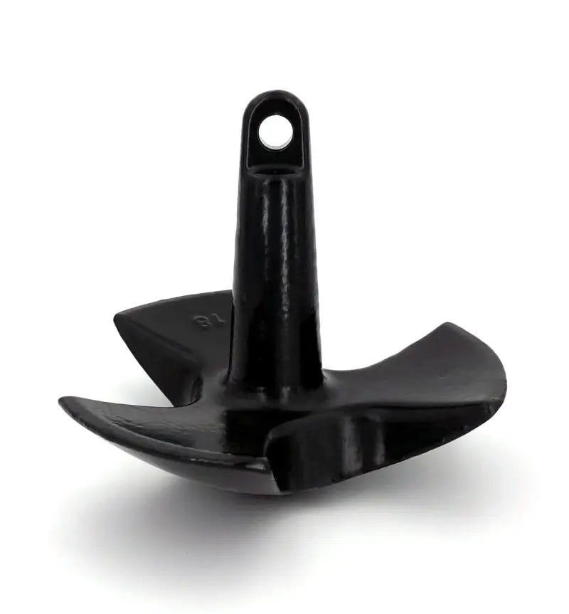518-E-UPC Greenfield 18 Lb. River Anchor - Black, robust design, premium quality, perfect for river anchoring needs.