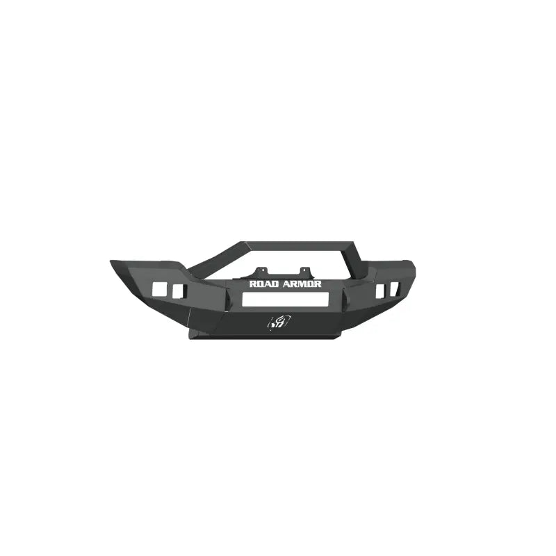 Road Armor 5184F3B 5184F3B Road Armor 18-20 Jeep Wrangler JL Sport Stealth Front Winch Bumper w/Bar Full Width - Tex Blk