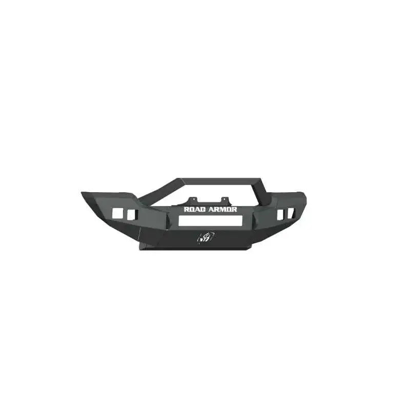Road Armor 5184F3B Road Armor 18-20 Jeep Wrangler JL Sport Stealth Front Winch Bumper w/Bar Full Width - Tex Blk