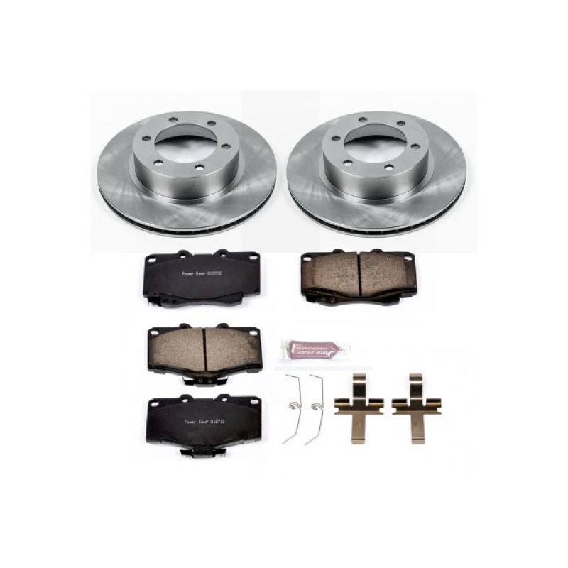 PowerStop KOE1236 Power Stop 95-02 Toyota 4Runner Front Autospecialty Brake Kit