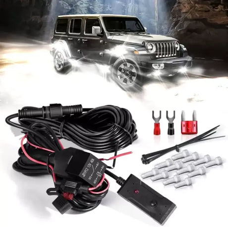 518APLAB Road Armor 2018-2020 Jeep Wrangler/Gladiator J - Light Bar Mounting Kit