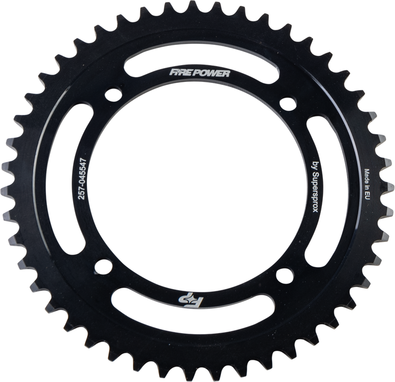 FPS-455-47-BLK Fire Power Rear Sprocket Steel 47T Blk