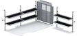 51PML Holman Folding Shelf Leg/ Ram Promaster Lo