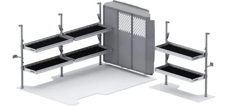 51PMS Holman Folding Shelf Leg/ Partition - Perf