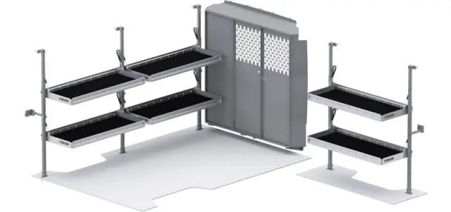 51PMS Holman Folding Shelf Leg/ Partition - Perf