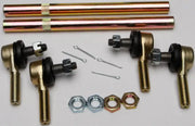 Automotive steering linkage and tie rod ends kit for tie rod upgrade and rod upgrade kit