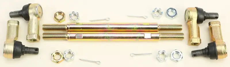 Automotive tie rod end and adjusting sleeve kit for upgrade 52-1034 Tie Rod Kit