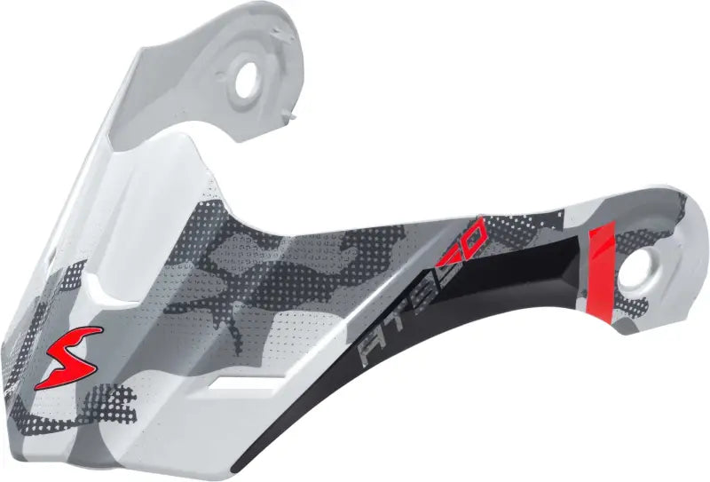 SCORPION EXO 52-533-90 Exo At950 Peak Visor Outrigger White/Grey
