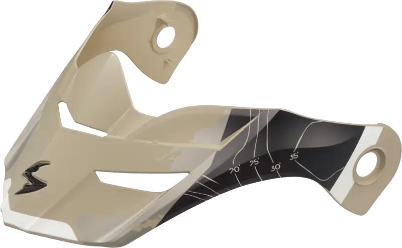 52-960-22 Scorpion Exo Exo-At960 Peak Visor Topographic Sand/Green - RV and Auto Parts