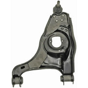 Black metal control arm for 520-350 Dorman Control Arm vehicle replacement part