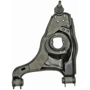 Black metal control arm for 520-350 Dorman Control Arm vehicle replacement part