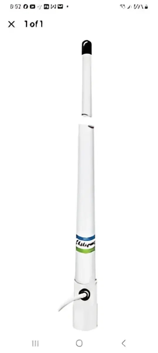 5206-N Shakespeare 8'Vhf 6Db 1Pc Antenna with nylon ferrule designed for enhanced signal strength and durability in marine, RV, and off-road environments, AVADA - Best Sellers, Must Haves