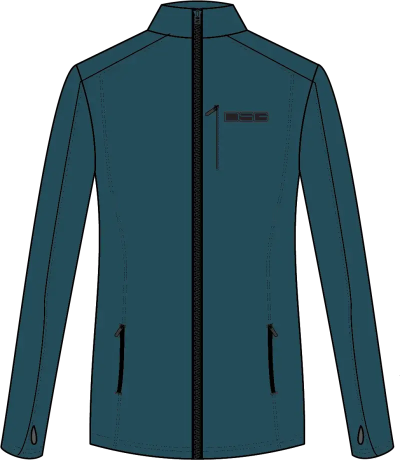 52148 Performance Fleece Zip Up Navy Md