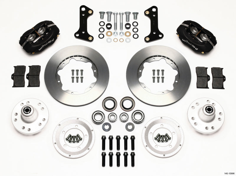 Wilwood 140-10996 Wilwood Forged Dynalite Front Kit 11.00in 67-69 Camaro 64-72 Nova Chevelle