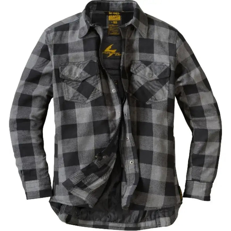 52201-3 Covert Womens Flannel Black/Grey Sm