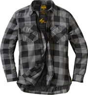 52201-6 Covert Womens Flannel Black/Grey Xl