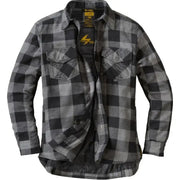 52201-6 Covert Womens Flannel Black/Grey Xl