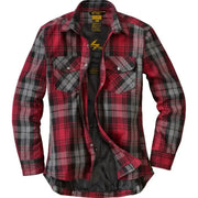 52211-2 Covert Womens Flannel Red/Grey Xs