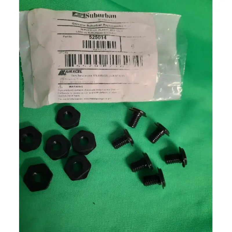 525014 Suburban Mfg Service Kit Plastic Bolt Nut, RV, Automotive, Powersports, off-road, marine, exterior, truck accessories, interior, truck bed, RV parts, Inside RV, RV Indoor Accessories, AVADA - Best Sellers