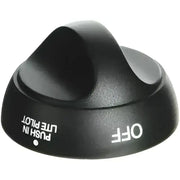 525037 Suburban Mfg Service Kit Top Burner Knob Black - Stove Control