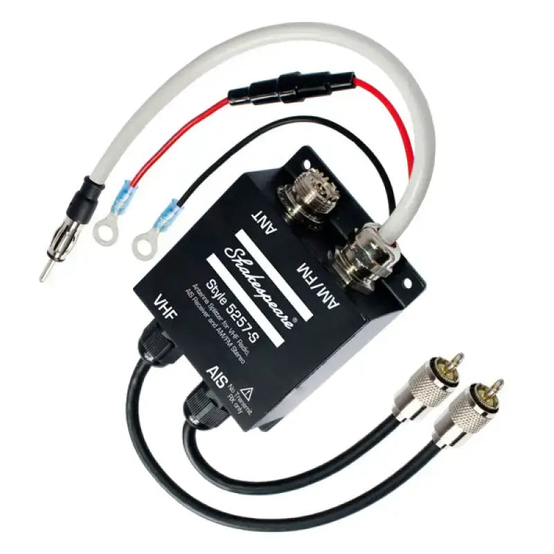 5257-S Shakespeare Antenna Splitter For VHF Radio AIS, compatible with RV, automotive, powersports, off-road, marine, exterior, truck accessories, interior, truck bed, RV parts, AVADA - Best Sellers, Must Haves
