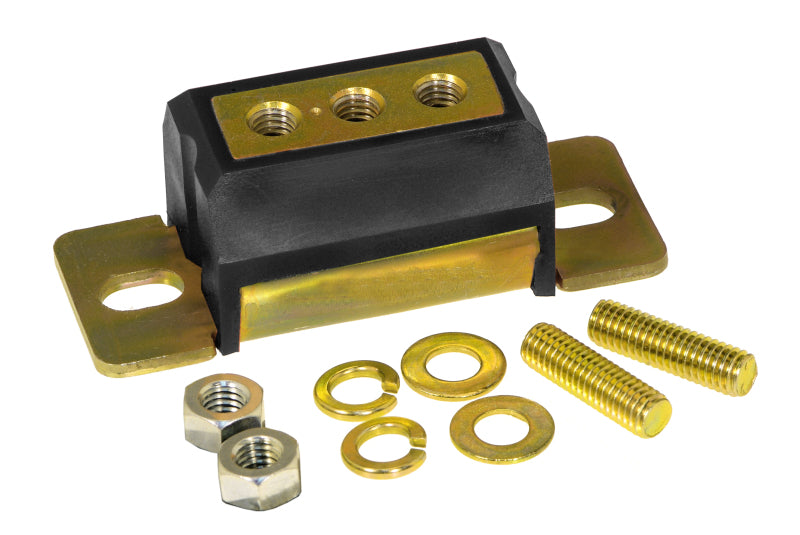 Prothane 7-1604-BL Prothane Jeep Trans Mount (1 or 2 Bolt Style) - Black