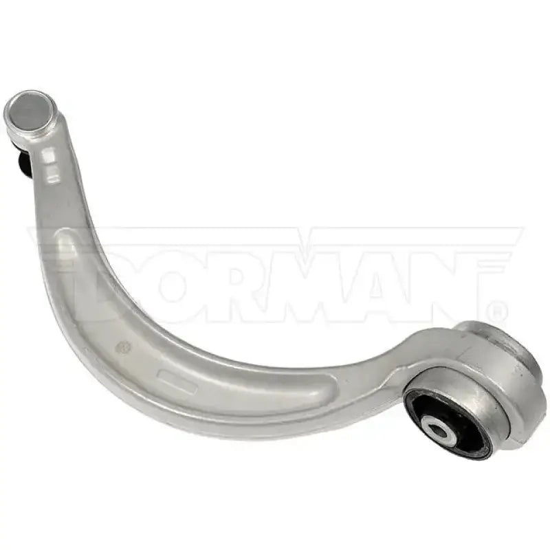 Silver curved suspension control arm for 526-846 Dorman Control Arm Ball Jnt with control arm ball