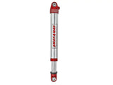 Silver and red AFE Sus air shock absorber with adjustable valving for off-road fun