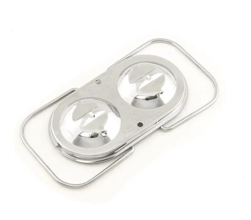 5273 Mr Gasket Chrm Master Cyl Cvr Corvt